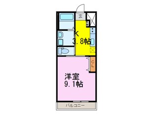 カンパネラの物件間取画像